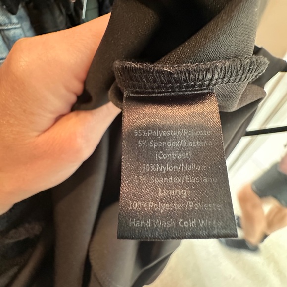 Windsor Black High Neck Gown with lace detail prom wedding black tie event M - Picture 16 of 16